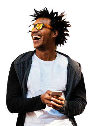 Person using a phone